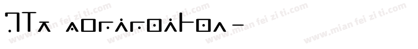 GLT Soninaihar字体转换